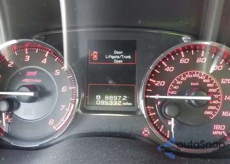 2015 Subaru Wrx Sti из США, поврежденный, VIN JF1VA2L68F9824207